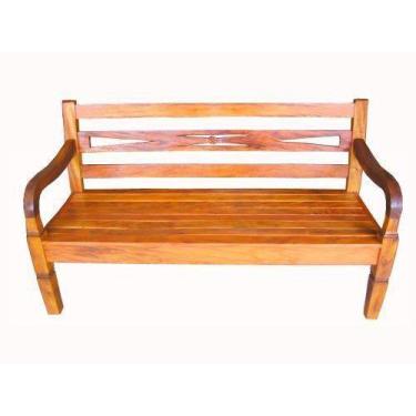 Imagem de Banco Namoradeira Bird Madeira De Demolição - Cód 987 - Barrocarte