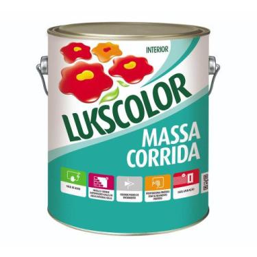 Imagem de Massa Corrida Pva Interior Lukscolor 900ml 1,4kg