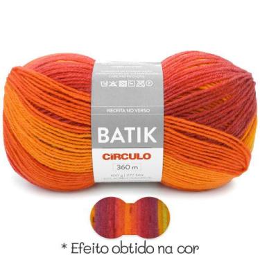 Imagem de Lã Batik Círculo 100g 360 metros - Circulo, 9794 Luxo