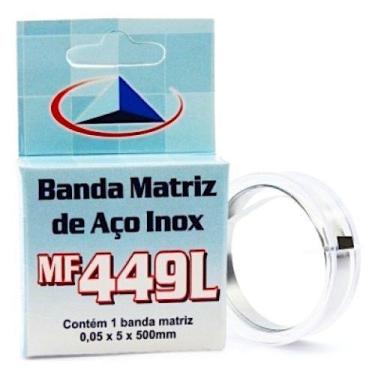Imagem de Fita Banda Matriz de Aço Inox - Fava, 5mm