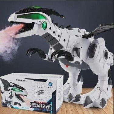 Imagem de Dinossauro Robo Com Asas Solta Fumaça Com Luz E Som. - Toy King