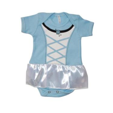 Imagem de Body Halloween Fantasia da Princesa Cinderela Para Bebê - MFX, P