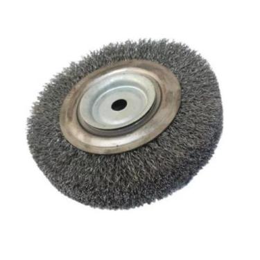 Imagem de Escova De Aço Para Moto Esmeril 8 Pol (200) X 30 X 50 - VARIADO