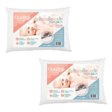 Imagem de Kit com 2 Travesseiros de Bebe - Duoflex