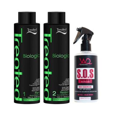 Imagem de Progressiva Biologic Orgânica zero formol - Treated Hair