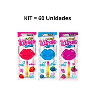 Imagem de Pirulito Diploko Kisses Palito Luminoso Kit com 2 Displays - Danilla f