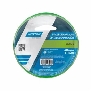 Imagem de Fita Crepe Automotiva Premium Verde 48x40 Norton