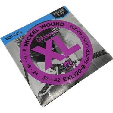 Imagem de Encordoamento 09 Cordas para Guitarra Nickel Wound EXL120-B Tensão Sup