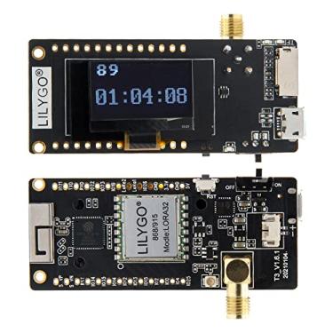 Imagem de LILYGO TTGO LoRa32 V2.1_1.6 Versão 915Mhz ESP32 LoRa OLED Cartão SD de 0,96 polegadas BLE WiFi Módulo sem fio ESP-32 SMA