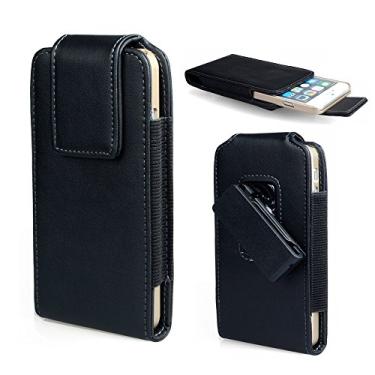 Imagem de Premium PU Leather Vertical Swivel Belt Clip Holster Pouch Case for Samsung Galaxy S22+ S21+ S20 FE S20+ S10 Plus A32 A41 A52 A51 A52s A53 Note9 Motorola Edge Moto G Stylus Moto Z3 Play LG Stylo 4