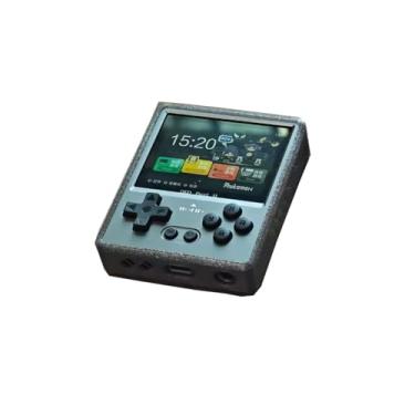 Imagem de Marryoo Capa protetora de TPU de látex flexível impressa em 3D para console GKD Pixel 2 Capa protetora durável (preta transparente)
