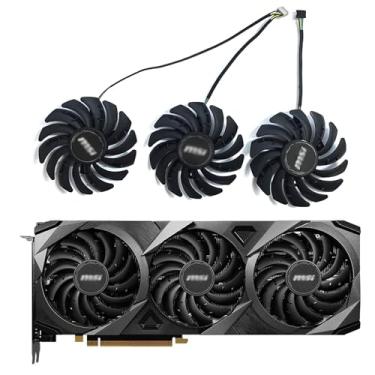 Imagem de KIKIFAN 85Mm 4 Pinos Pld09210S12Hh 85Mm Rtx3080 Cooler Msi Geforce Rtx 3060 Ti 3070 3080 3090 Ventus 3X Gaming Placa De Vídeo Fan