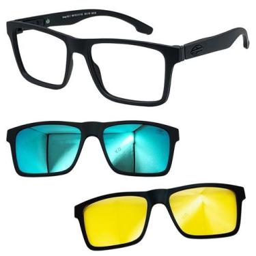 Imagem de Oculos Mormaii Swap NG 2 6153 A14 com 2 Clipons - Escolha, Azul, Notur