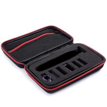 Imagem de INVODA Estojo para barbeador de viagem compatível com Philips Norelco QP2724/90, impermeável, caixa de armazenamento portátil rígida para barbeador QP2520/90 QP2630/72 QP2724/70 QP2834/70