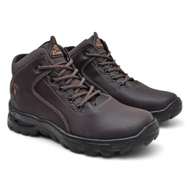 Imagem de Coturno Masculina Botinha Adventure Premium Resistente Café 8140 (Café, BR, Adulto, Numérico, 43)