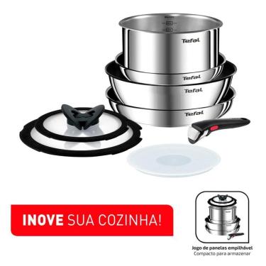 Imagem de Conjunto de Panelas Tefal Ingenio Inox 04 Peças