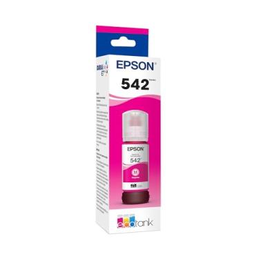 Imagem de EPSON Garrafa Magenta T542 EcoTank de Alta Capacidade (T542320-S) para Impressoras Epson EcoTank selecionadas