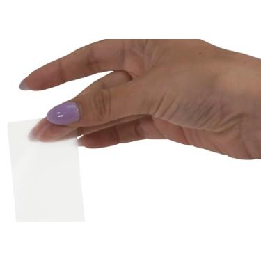 Imagem de Kapco LP007 Protetor de Etiqueta, Vinil, Redondo, Tamanho 3,17 cm x 8,17 cm, Transparente