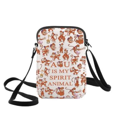 Imagem de WZMPA Bolsa transversal Abu Monkey Aladdin Abu Fans Gift Abu Is My Spirit Bolsa de ombro animal Abu Merchandise, Abu Spirit 2-cb