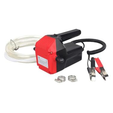 Imagem de CIADAZ Bomba de óleo, bomba elétrica de transferência de óleo diesel 12v 60w, bomba extratora de óleo para carros, motocicletas, trailers, barcos, cortador de grama