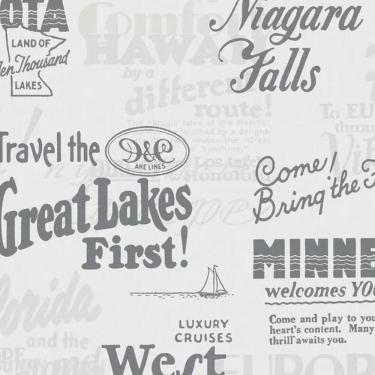 Imagem de Papel De Parede Ivy Abc123 Prata 6815-20