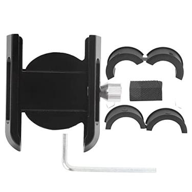 Imagem de Portador do telefone de bicicleta Motorbike Mount Hitlebar Phone Phone Glamp Rotary Ajustável 360 ° Alumínio Planejada de liga de liga para motocicleta Carrilhão de bicicleta