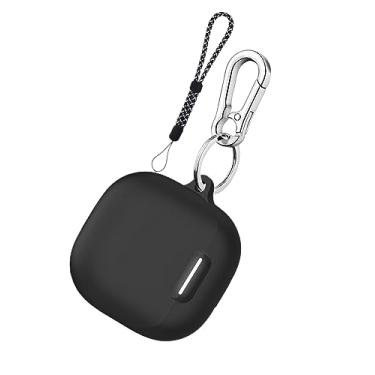 Imagem de YQGFashbf Capa Protetora De Silicone Macio À Prova Choque Para Fones Ouvido Sem Fio Anker Soundcore Liberty 4 Nc (Preta)