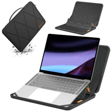 Imagem de Smatree Capa protetora rígida de EVA com suporte compatível com ASUS Zenbook Pro Duo 15 OLED de 15,6 polegadas, para ASUS ExpertBook B1/Chromebook CX1/C523, para ASUS Vivobook de 16 polegadas 16/16X