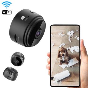 Imagem de Kit 3 Camera Espiã Sem Fio Com Som Visão Noturna Escuta Super - WCAN