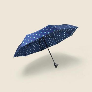 Imagem de Guarda-Chuva Dot Azul 55cm - ACASA