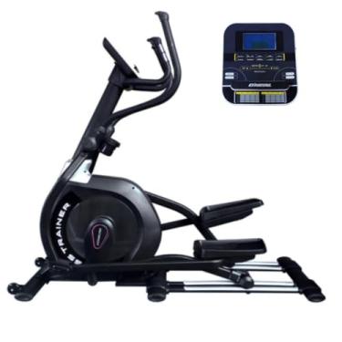 Imagem de Elíptico Eletromagnético com 16 Níveis de Resistência, Flywheel 13kg, Monitor com Suporte para Tablet e Fonte 220V – Uso Residencial e Condomínios até 150kg