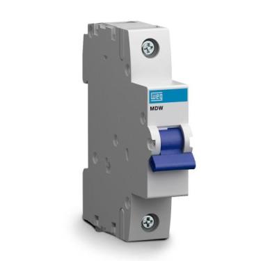 Imagem de Mini Disjuntor Unipolar 25A Curva C Din - WEG 10076429