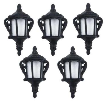 Imagem de Kit 5 Arandelas Externa Interna De Parede Em Ferro Fundido. - UNICLÁUD