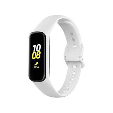 Imagem de Pulseira de Silicone marca 123smart compativel com Galaxy Fit2 SM-R220 Fit 2 R220