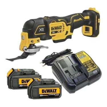 Imagem de Multi Ferramenta Oscilante 2 Bat. 20v Max Dewalt Dcs356 Biv.