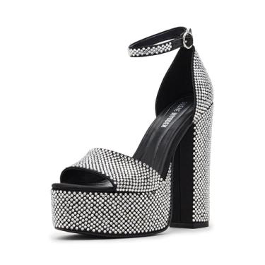 Imagem de Steve Madden Sapato feminino glamoroso, Strass, 36