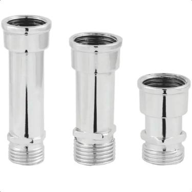 Imagem de 2X Kit Alongador Prolongador Extensor Para Torneira 1/2 4Cm