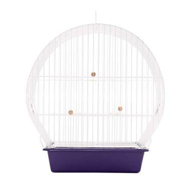 Imagem de Gaiola para Pássaros Arco Top Lilás Monaco