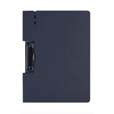 Imagem de Prancheta com Capa - Pasta Organizadora para Documentos, Material de Escritório Essencial para Arquivo e Apresentações(PRETO 5391A)