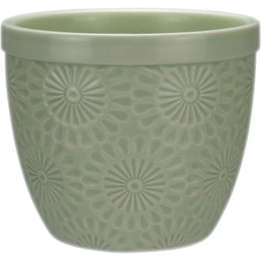 Imagem de Vaso Planta Cachepô Home&co Cerâmica 9x10 Verde Decorativo