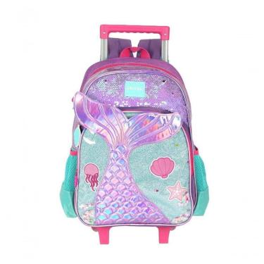 Imagem de Mochila Com Rodas Up4you Roxo - Unico Roxo