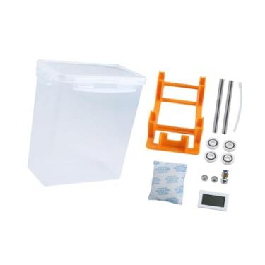 Imagem de KiBcsLic Caixa de secagem para filamento de impressora 3D, acessório para caixa de secagem 5,8 L, fácil instalação, suporte para filamento de impressora 3D,