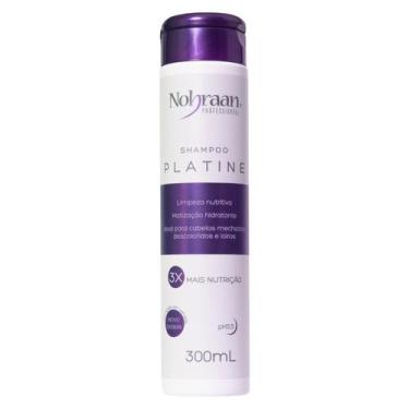 Imagem de Shampoo Cabelos Loiros Platine 300ml  Nohraan