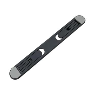 Imagem de Generic Suporte para laptop para mesa, dobrável, com elevação, portátil, para notebook, para mesas de viagem de negócios, dormitório doméstico, Preto