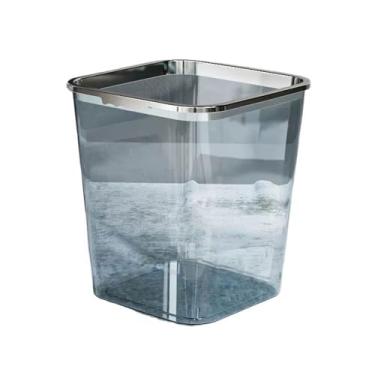Imagem de Lixeira Lixeira Doméstica Grande Capacidade Dormitório Liviroom Cozinha Quarto Banheiro Banheiro Officerubbish Bin/Blu/Todos