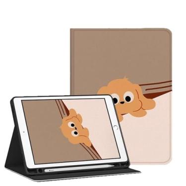 Imagem de Yzlvigrous Capa para ipad Mini 6 Gen 2021/ipad Mini 7 Gen 2024, Visualização em Vários Ângulos, Capa Fina de Suporte PU de 8.3 Polegadas com Despertar/sono Automático