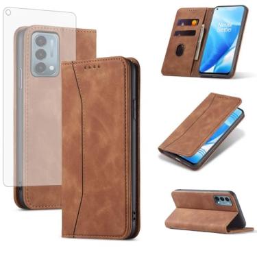 Imagem de Asuwish Capa carteira flip para OnePlus Nord N200 5G com protetor de tela fecho magnético capa fólio suporte para cartão de crédito suporte One Plus N 200 G5 1 Plus 200N 1plus One+ 1+ N2005G 2021