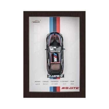 Imagem de Modelo De Carro De Corrida Em Metal Liga Escala 1/32 Com Moldura 3D De