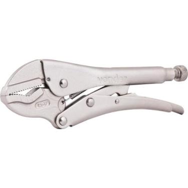 Imagem de Alicate de pressão 10" reto cromo vanádio niq Vonder Plus