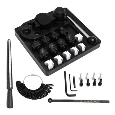 Imagem de Rrlihjgu Fabricante de Anéis de Colher,Ferramentas Robustas para Fabricação de Anéis - Acessórios Para Joias Para Iniciantes Artesanato Uso Doméstico E Comercial Pulseiras De Charmes Ourivesaria -